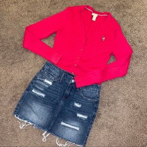 US POLO V button down cardigan